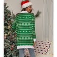 thumbnail image 5 of Sociala Women's Chiristmas Knitted Cardigan Sweater, 5 of 6
