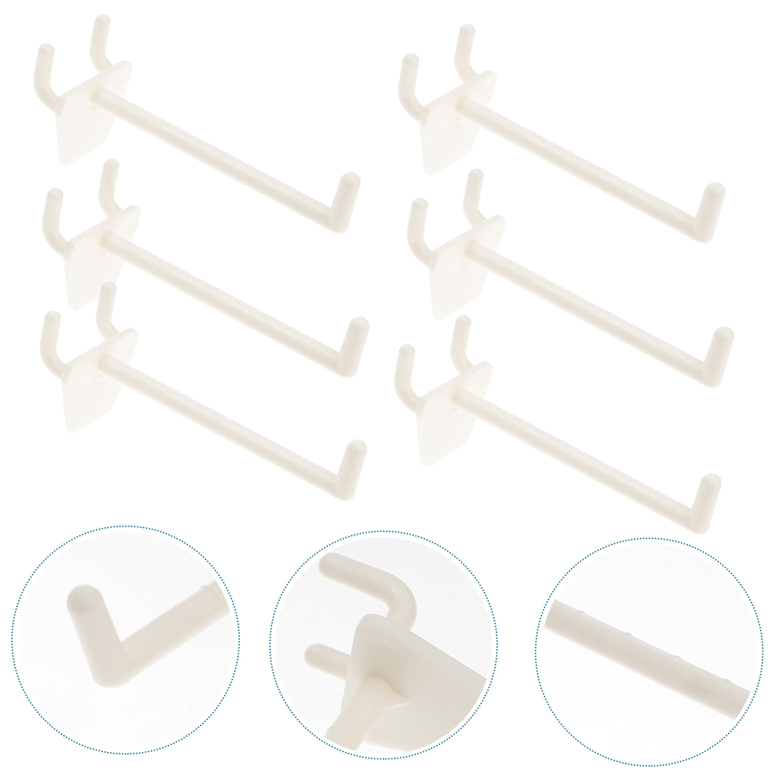 Monyance peg board hook Metal Pegboard Hooks Tool Hangers Garage Organizer Kit(3.94X1.57X1.18Inches)