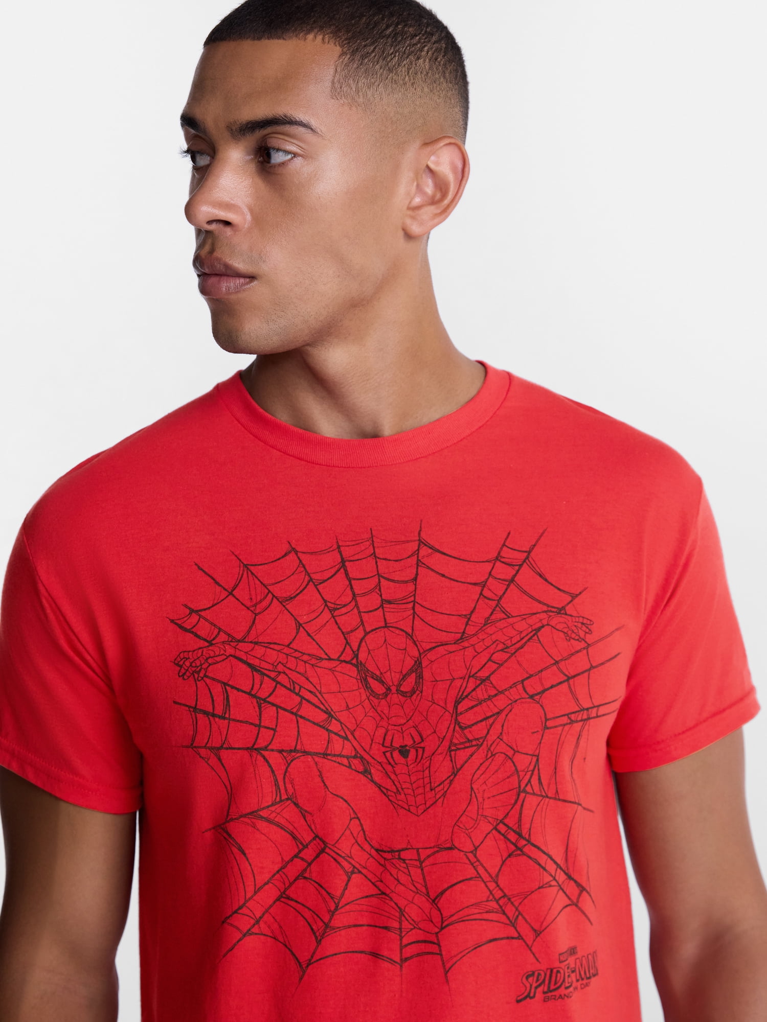 Spider-Man Men's and Big Men's Graphic Tee, Sizes S-3XL