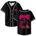 thumbnail image 2 of Noga Erez The Vandalist Tour 2025 Merch Baseball Jersey Shirt V-Neck Women Men Short Sleeve Streetwear Clothes, 2 of 3