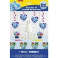 thumbnail image 3 of Blue's Clues Party Supplies Bundle includes Table Decorating Centerpiece Kit, 7 Piece Decoration includes 8 feet Flag Banner, 2 Honeycomb, 4 Hanging Decorations, 3 of 4