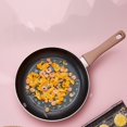 thumbnail image 3 of 24cm Diameter Non-stick Pan Household Induction Cooker Gas Cooker Suitable For Breakfast Omelette Pan with Glass Lid, 3 of 3