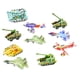thumbnail image 2 of 10 piezas de rompecabezas coloridos juguetes de tallo juguete de reconocimiento de habilidad motora fina para Tanques de aviones, 2 of 8