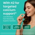 thumbnail image 6 of EZ Melts Dissolvable Vegan Vitamin D3 & K2 5,000 IU - Immune, Bone & Heart Health Support - Non-GMO - Green Apple - 90 Dissolvable Tablets, 6 of 12