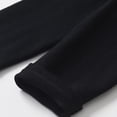 thumbnail image 5 of QIUOMBBP Girls' Open Front Button Up Shrugs Cropped Knitted Cardigan Long Sleeve Casual Summer Shrugs for Dresses Black 11-12Years, 5 of 9