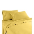 thumbnail image 5 of Home Sweet Home Dream Striped 1200 TC Egyptian Cotton Deep Pocket Bed Sheet Set Gold Fully Elasticized Fitted Sheet,Cooling King, 5 of 5