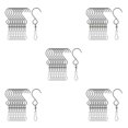 thumbnail image 2 of Baohd 10x Crochets Pivotants pour Pots de Fleurs Suspendus Robustes et Polyvalents Argent 3.5 Pouces 5Set, 2 of 6
