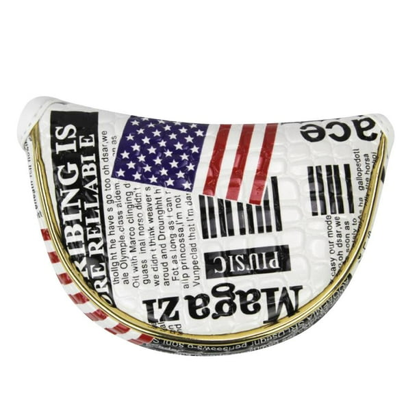 Funda compacta para cabeza de mazo de golf, funda para eje central, funda para bolsa de viaje de golf METRO