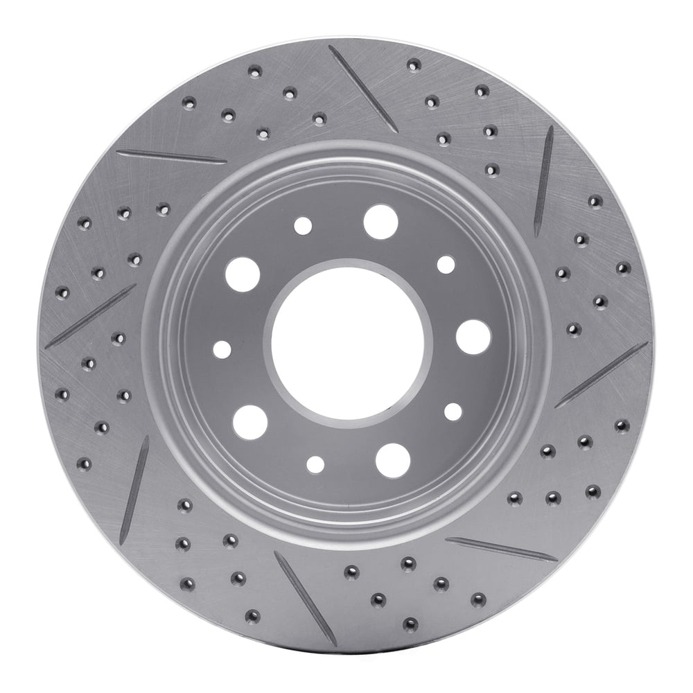 Dynamic Friction Company 830-40117L DFC Geoperformance Rotor - Drilled and Slotted