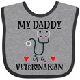 thumbnail image 3 of Inktastic Veterinarian Daddy Vet Boys or Girls Baby Bib, 3 of 4