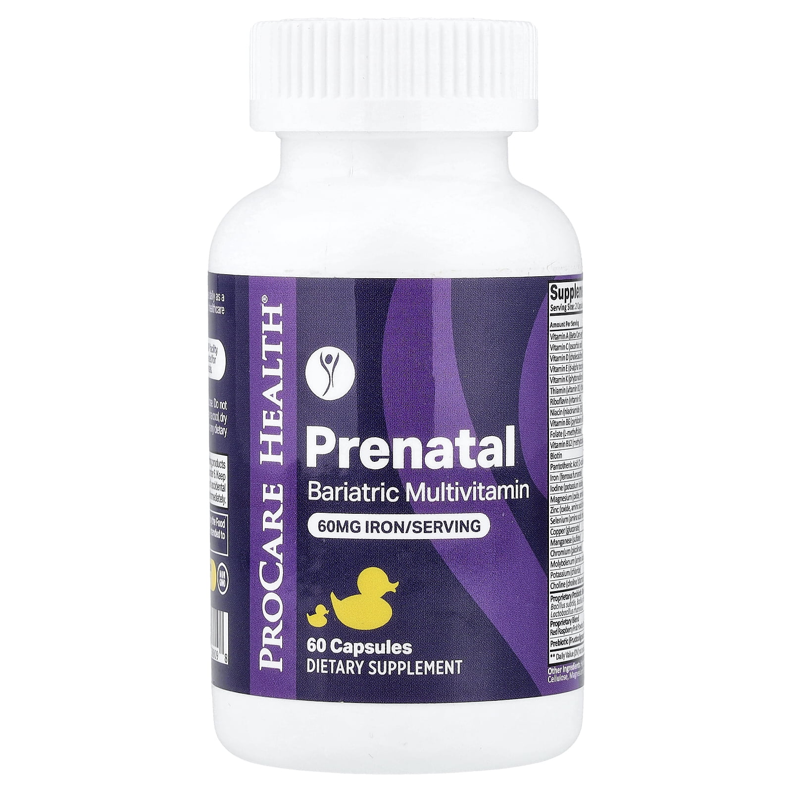 ProCare Health Prenatal, Bariatric Multivitamin, 60 Capsules