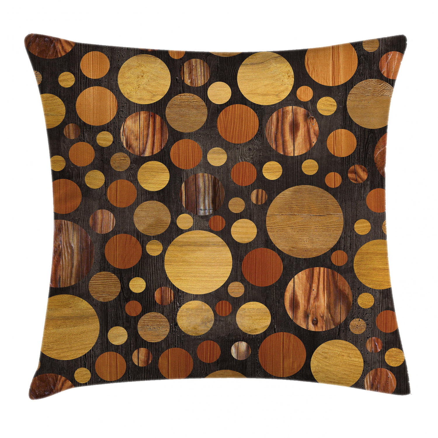 16 X 16 Antlers in Wild Alaska Forest Rusty Abstract Landscape Design Deer Theme Woods Peach Brown Decorative Square Accent Pillow Case Ambesonne Moose Throw Pillow Cushion Cover