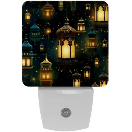 

Ramadan lanterns LED Square Night Lights - Modern Design Energy Efficient Indoor Lighting for Bedrooms Bathrooms and Hallways - 200 Characters