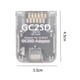 thumbnail image 3 of DQrwqpou Adaptador Tarjeta Memoria Plug And Play para Consolas Juegos GameCube (transparente), 3 of 8
