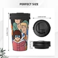 thumbnail image 4 of Lsque Scooby-Doo Pattern Travel Coffee Mug 16oz: Insulated Coffee Cup with Leakproof Lid, Coffee Tumbler, Reusable Coffee Cups with Seal Lid, 4 of 8