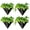 Black X 4 Pack, variant on Wall Planters Black X 2 Pack 12 Inch Large Self Watering Indoor Outdoor Decor