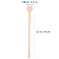 thumbnail image 2 of PBPBOX 50Pcs Wood Stirrer Coffee Sticks Reusable Mixing Rods for Bars Cocktails and Cold Drinks, 2 of 7