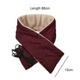thumbnail image 2 of Heating Scarf Massage Chargable Heated Scarf with Neck Heating Pad, 2 of 5