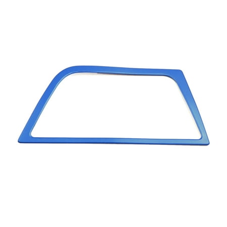 Blue Self Adhesive Auto Car Air Condition Vent Cover Trim Frame for BMW