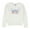 White - offwhite, variant on Reef Womens Logo With Eye Sweatshirt, White, Large