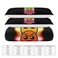thumbnail image 2 of Qduzwio 3-Pieces Geometry Dash Duvet Bedding Sets, 79" x 90", 2 of 7