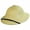 Khaki, variant on French Pith Helmet - Big Head Version - ADJUSTABLE - White
