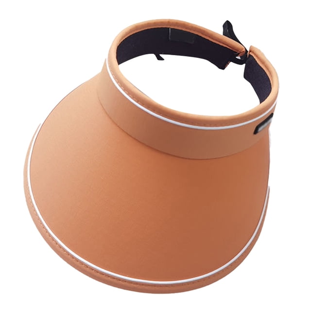 Visera deportiva para mujer, sombrero de copa vacío, cola de caballo ajustable, gorra de béisbol con visera de tenis y golf