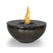 Anywhere Fireplace 90256 Sutton Indoor & Outdoor Fireplace, Hammered Back Nickel