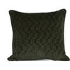 Canopy Textured Chenille Pillow, Artichoke Green