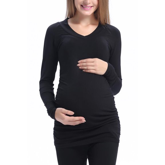 Maternity Long Sleeve T-Shirt Top