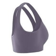 thumbnail image 2 of Gyouwnll Double Women Plus Size Strapless Bra Bandeau Tube Removable Padded Top Stretchy Purple 5XL, 2 of 5