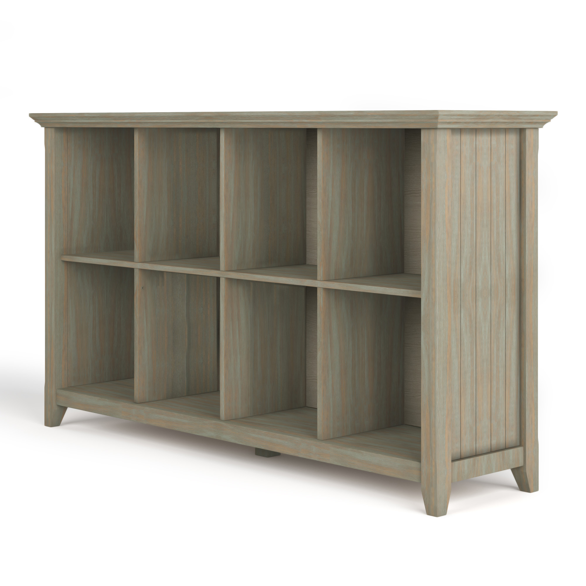 Brooklyn + Max Brunswick Solid Wood 33 inch x 57 inch Rustic 8 Cube