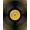 Black Gold, Pattern 6, variant on Design&I 8'x10' Washable Area Rug Circle Music Retro Turntable Motif Round Nostalgic Groove Vinyl for King Size Bedroom, Under Bed, Sleek Flatweave Pet Friendly