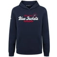 thumbnail image 2 of Youth Levelwear Navy Columbus Blue Jackets Podium Monument Pullover Hoodie, 2 of 3