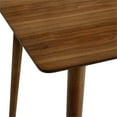thumbnail image 5 of Maklaine Rectangular Contemporary Wood Dining Table in Walnut, 5 of 6