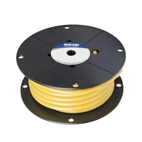 Ancor Yellow 1/0 AWG Tinned Copper Battery Cable - 50' [116905]