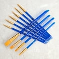 thumbnail image 4 of Royal & Langnickel - 10pc Super Value Golden Taklon Variety Acrylic Artist Brush Set, 4 of 9