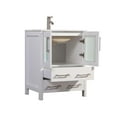 thumbnail image 3 of Vanity Art VA3030W 30 in. Single Sink Bathroom Vanity Set, White, 3 of 4