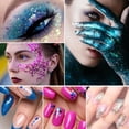 thumbnail image 2 of ZPAQI 4 Box Holographic Nail Glitter Sequins Set Glitters Flakes Sticker Manicure, 2 of 21