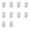 B, variant on 30 Pcs Luminary Bags, Fire-Retardant White Paper Luminary Candle Bags with Heart Pattern for Christmas Weddings Birthday Valentine's Day Halloween Party Decoration