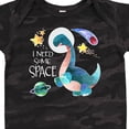 thumbnail image 4 of Inktastic I Need Some Space Dinosaur Astronaut with Stars and Planet Boys or Girls Baby Bodysuit, 4 of 5