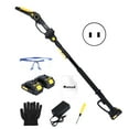 thumbnail image 2 of Jiledu 2-in-1 Cordless Pole Saw & Mini Chainsaw, Brushless Electric Chain Saw with 2 x 2.0Ah Battery, 4.9-7.5ft Adjustable Pole Saw for Tree Pruning_Clearance Car Washer, 2 of 8