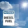 thumbnail image 5 of Diesel Fuel OSHA Notice Vinyl Decal Label 18 Inch x 12 Inch - 10 Pack, 5 of 6