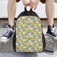 thumbnail image 6 of Defioc Colorful Duck Print Backpack -Travel,or Work Bookbag Daypacks with 15-Inch Laptop Sleeve and Dual Water Bottle Pockets, 6 of 6
