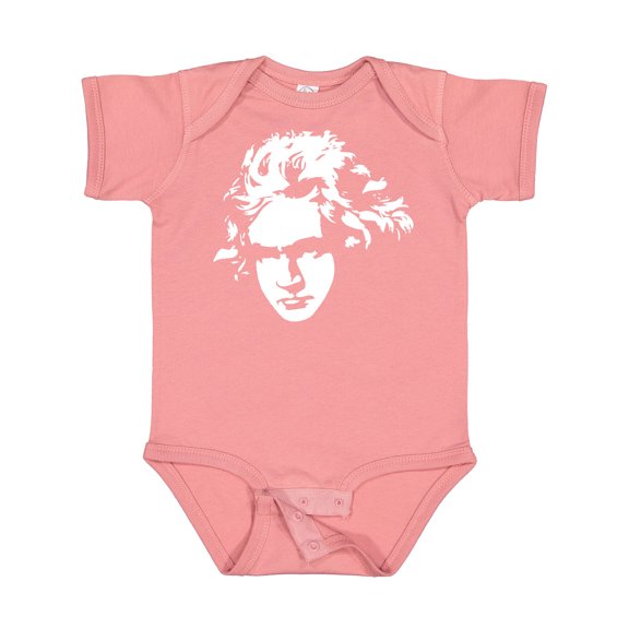 Inktastic Beethoven Classical Music Composer Boys or Girls Baby Bodysuit