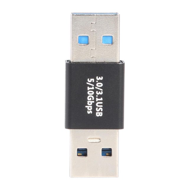 Adaptador extensor USB 3.0 para teléfono USB A F/F Convertidor Conector PC Hugtrwg Para estrenar
