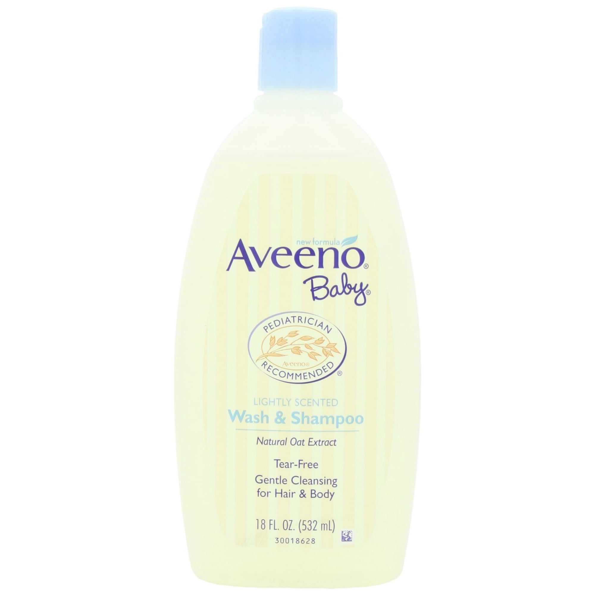 3 Pack Aveeno Baby Wash and Shampoo - 18 oz. Each