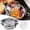 Silver, variant on Stainless Steel Steamer Pot 2-Piece Cookware Set for Food Preparation including Double Boiler and Vegetable Steaming Solution for Everyday Kitchen