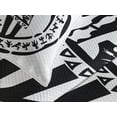 thumbnail image 4 of Ambesonne African Quilted Bedspread Set 3 Pcs, Tribe Woman Frame, Queen Size, Black and White, 4 of 5