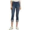 DKNY Womens Beaded Skinny Fit Jeans, Blue, 26
